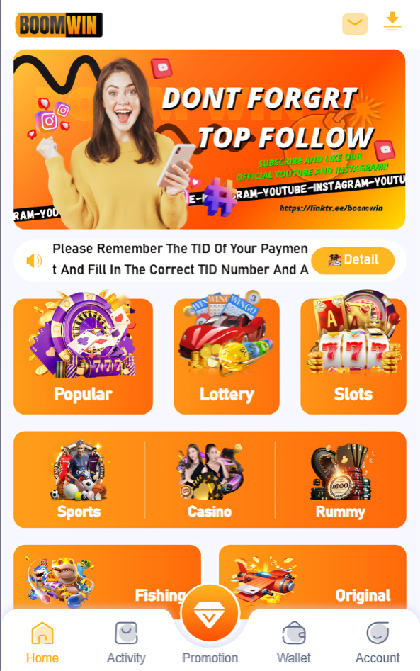 Boomwin Game